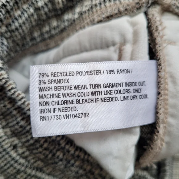 Bundle of 2 Size 7 & 12M Boys Pull On Pintuck Stretchy Pants Plaid - Cat & Jack - Picture 11 of 16